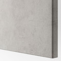 BESTÅ Wall-mounted cabinet combination, white Kallviken/light grey concrete effect, 60x42x38 cm