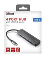 Trust Hub USB-C to 4 Port USB-A 3.2 Gen1