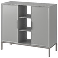 TULLSTORP Cabinet, grey, 99x35x89 cm