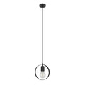 GoodHome Pendant Lamp Kaitains E27 20cm, black