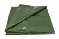 AwTools Tarpaulin 90g 5x6 m, green