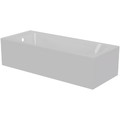 GoodHome Bathtub Cavaly 160 x 70 cm, white