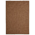 LYDERSHOLM Rug flatwoven, in/outdoor, medium brown, 160x230 cm