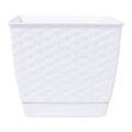 Plant Pot Ratolla Square 19 cm, white