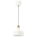 RANARP Pendant lamp, off-white, 23 cm