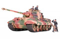 Tamiya Model Kit King Tiger Ardennes Front 14+