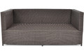 Outdoor 2-seat Sofa MALAGA, brown