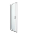 GoodHome Pivot Shower Door Beloya 80 cm, chrome/transparent