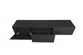 Wall-Mounted TV Cabinet Nicole 200 cm, black/matt black