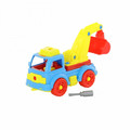 Toy Vehicle Excavator, assorted colours, 12m+