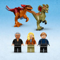 LEGO Jurassic World Pyroraptor & Dilophosaurus Transport 7+