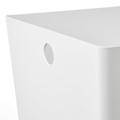 KUGGIS Box, white, 26x35x15 cm