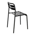 Chair Terra, outdoor, black