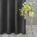 Curtain Rosa 135 x 300 cm, black