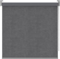 Block-out Roller Blind Velvet 57 x 180 cm, steel grey