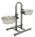 Trixie Adjustable Stand with 2.8L Bowls for Dogs