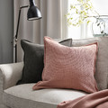 KLOTSTARR Cushion cover, pale pink, 50x50 cm