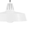 GoodHome Pendant Lamp Yarra E27, white