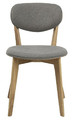 Chair Minsk, grey/oak