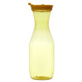 Water Bottle Carafe 1L, plastic, yellow