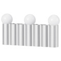 FRÖJDA LED table decoration, battery-operated silver-colour, 9x18 cm