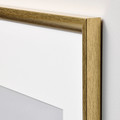 SILVERHÖJDEN Frame, gold-colour, 50x70 cm