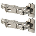 UTRUSTA Hinge w b-in damper for kitchen, 153°, 2 pack