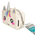 Pencil Case Silver Unicorn