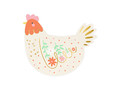 Paper Napkin Hen 16x13cm 20pcs