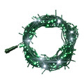 Christmas In-/Outdoor Lights 100L 9.9m, green-wthie