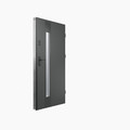 External Door O.K. Doors Temida Black P55 90, right, anthracite