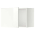 METOD Wall cabinet, white/Ringhult white, 60x40 cm