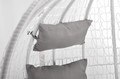 Hanging Cocoon Chair BAHAMA, in-/outdoor, white