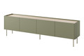 Four-Door TV Cabinet Desin 220, olive/nagano oak