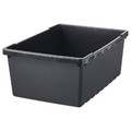 UPPSNOFSAD Storage box, black, 35x25x14 cm/9 l