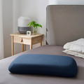 TÖCKENFLY Pillowcase for ergonomic pillow, dark blue, 29x43 cm