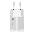 everActive Wall Charger EU Plug USB/USB-C QC3.0 30W, white