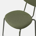 SANDSBERG / ÖSTANÖ Table and 2 chairs, black black/Remmarn deep green, 67 cm