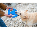 Kiwi Walker Let's Play Dog Toy Frisbee Mini, blue