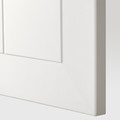 METOD Base cabinet with shelves/2 doors, white/Stensund white, 80x60 cm
