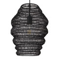 GoodHome Pendant Lamp Pepalu E27, black