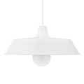 GoodHome Pendant Lamp Gammuse E27, white