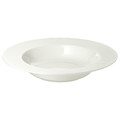 OFANTLIGT Deep plate, light grey, 24 cm