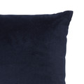 GoodHome Cushion Valgreta 30 x 50 cm, navy blue