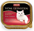 Animonda vom Feinsten Castrated Cats Neutered Cat Food Turkey & Tomatoes 100g