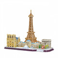 Cubic Fun 3D Puzzle City Line Paris 114pcs 8+