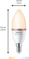 Philips LED Bulb Smart Philips SMD C37 E14 2700/6500 K