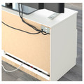 BRIMNES TV storage combination, white, 200x41x95 cm