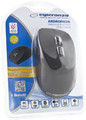Esperanza Wireless Optical Mouse  BLUETOOTH EM123K ANDROMEDA 1000/1600/2400DPI, 6D, black
