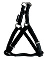 Zolux Adjustable Dog Harness Mac Leather 25mm, black